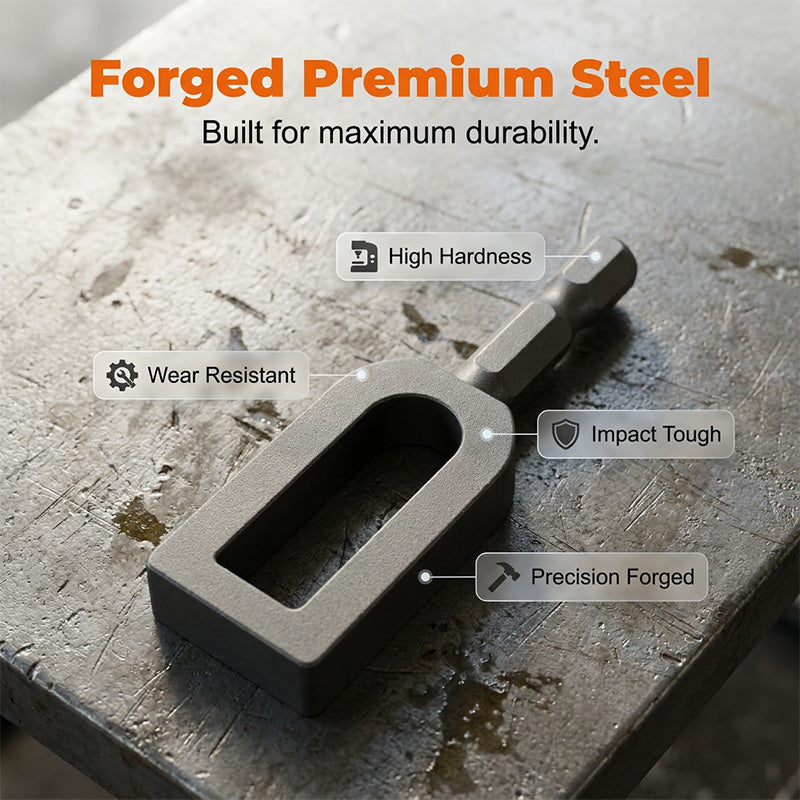 Wire Twisting Tool Universal Hex Shank Hardened Steel