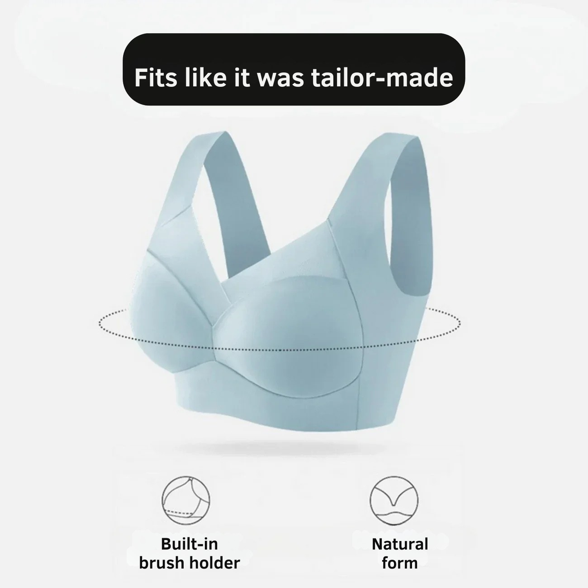 Wireless Bralette Seamless Invisible Soft Stretch