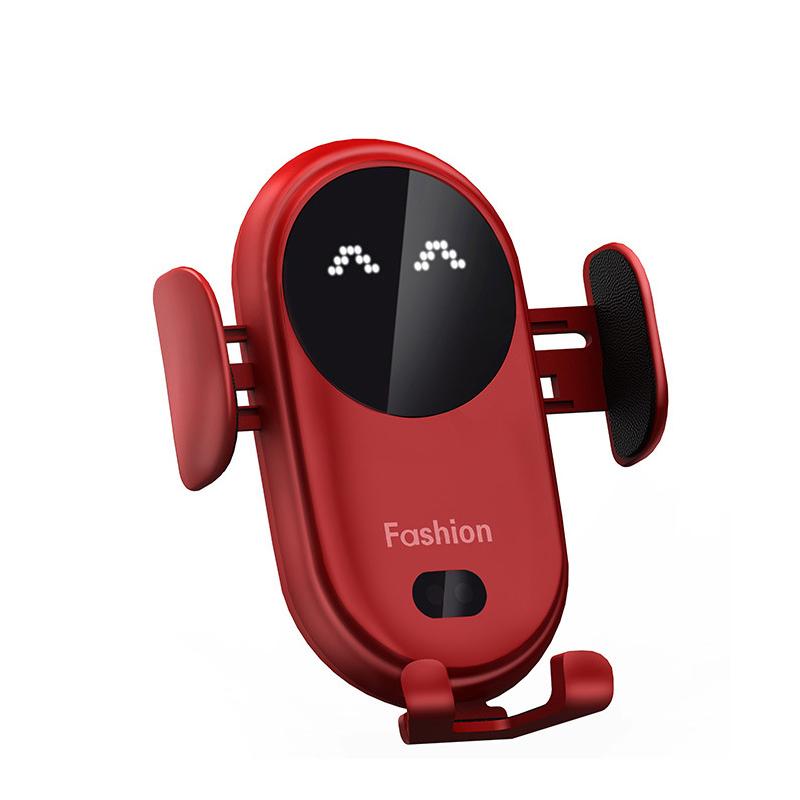 Wireless Car Charger 15W Fast Charge Auto Clamp