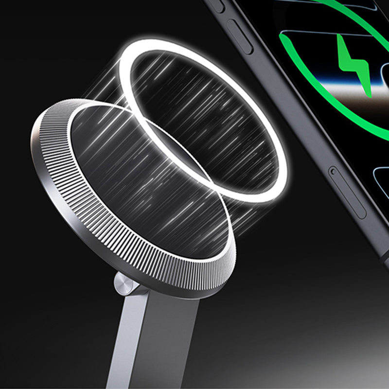 Wireless Charging Station 3-in-1 Foldable Magnetic Phone Watch & Earbuds