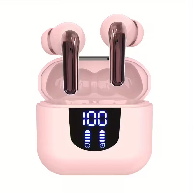 Wireless Earbuds 30-Hour Battery Clear Stereo & Mic