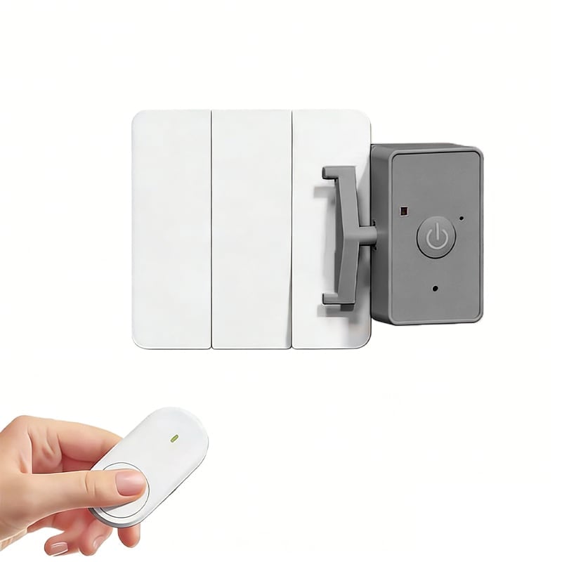 Wireless Light Switch One-Button Long Range USB Rechargeable