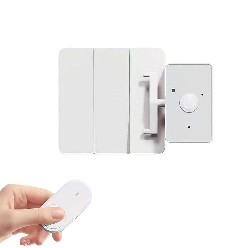 Wireless Light Switch One-Button Long Range USB Rechargeable