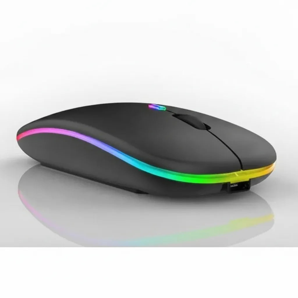 Wireless Mouse Rechargeable Bluetooth 5.2 & 2.4 GHz Ergonomic