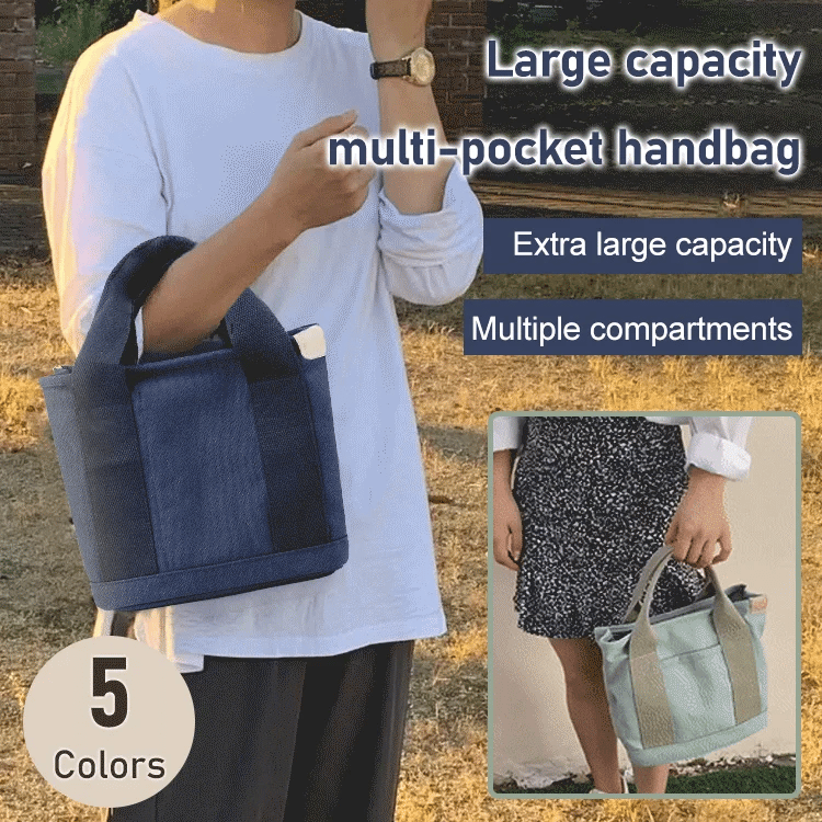 Women's Handbag Spacious Multi-Compartment & Long Adjustable Strap