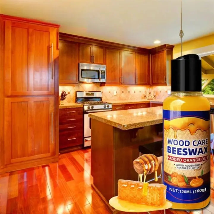 Wood Balm Beeswax & Orange Oil Restores & Protects