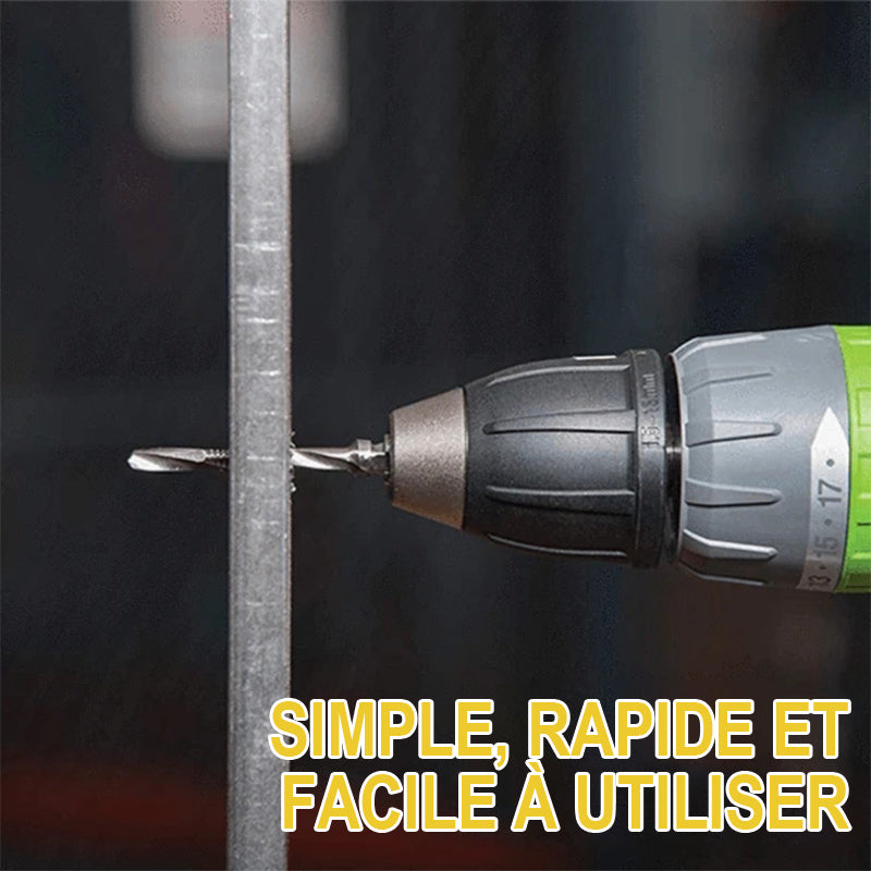 Wood Drill Bit Set 3-In-1 HSS 5-Piece