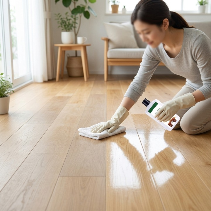 Wood Floor Polish Beeswax & Orange Oil Waterproof Protection