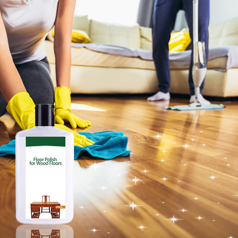 Wood Floor Polish Beeswax & Orange Oil Waterproof Protection