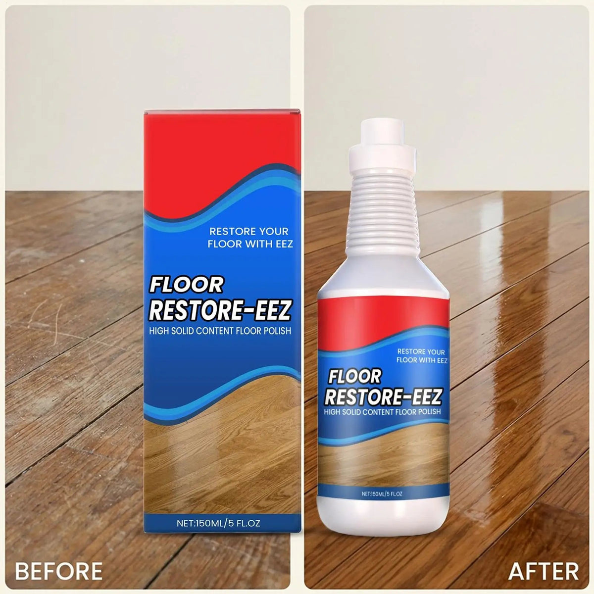 Wood Floor Polish Scratch-Repairing High-Gloss Finish