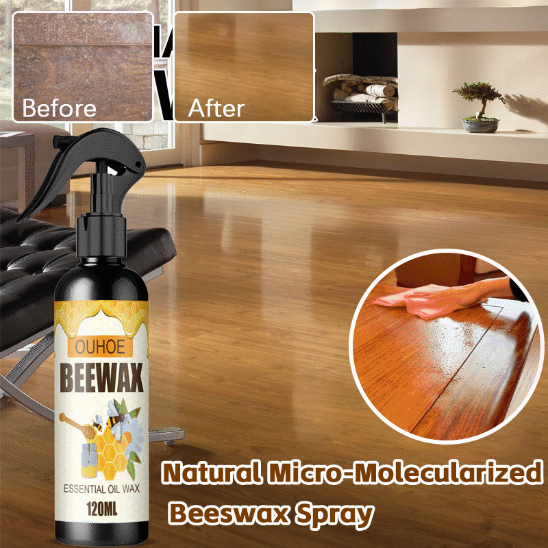 Wood Furniture Spray Natural Beeswax 120ml