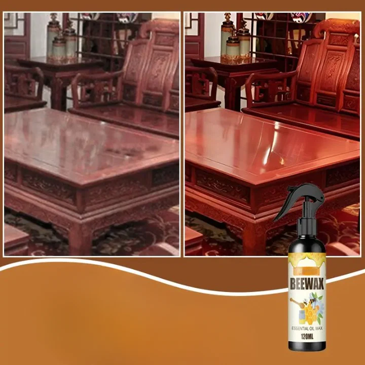 Wood & Leather Care Spray Beeswax & Essential Oils