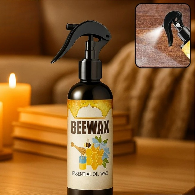 Wood & Leather Care Spray Beeswax & Essential Oils