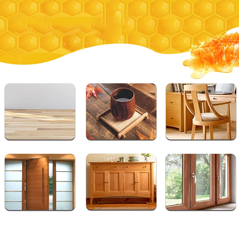 Wood Polish Beeswax Formula Restores Shine