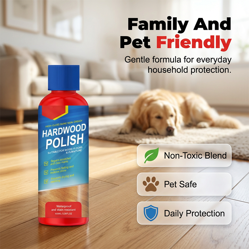 Wood Polish Instant High-Gloss Water-Repellent