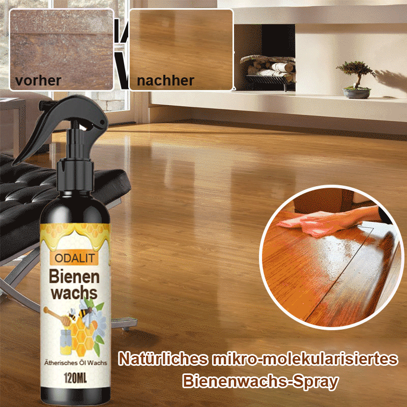 Wood Polish Spray Beeswax & Lemon Oil Moisture Protection