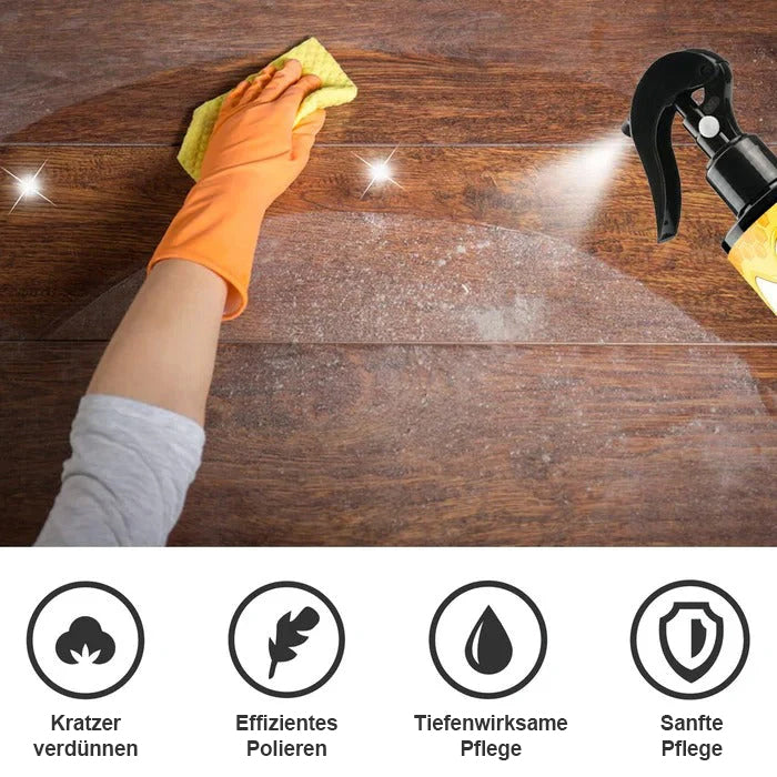 Wood Polish Spray Beeswax & Lemon Oil Moisture Protection