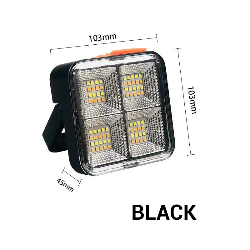 Work Light 40 LEDs Solar & USB Rechargeable IP66