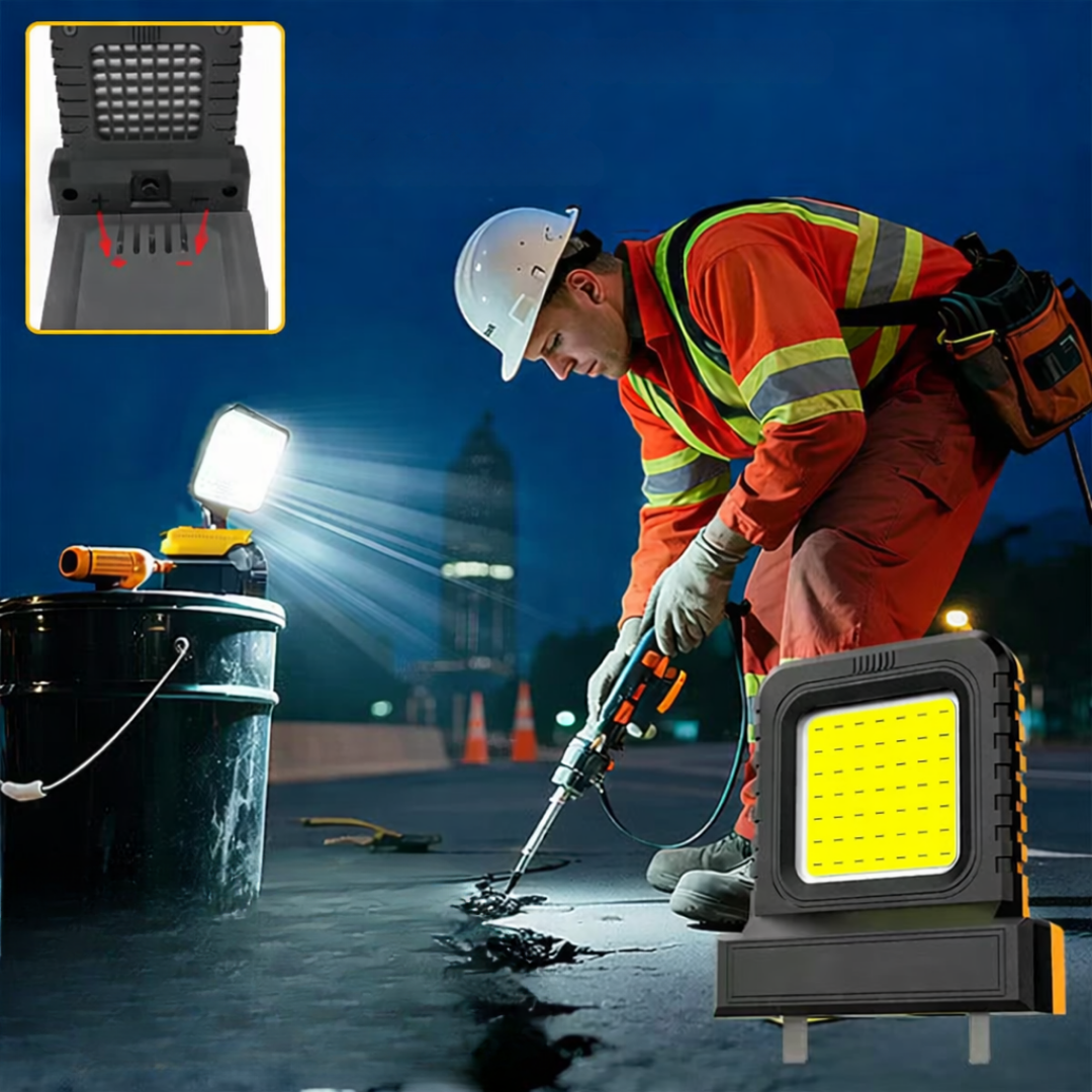 Work Light Cordless Bright LED Universal Battery Fit