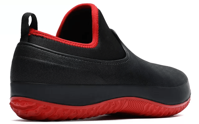 Work Shoes Waterproof Slip-On Slip-Resistant Rubber Outsole