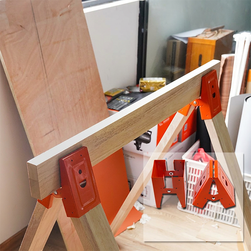 Workbench Bracket Cold-Rolled Steel Reinforced Ribs & Anti-Slip Teeth