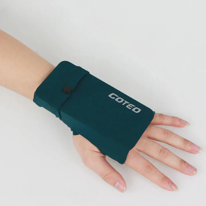 Wrist Phone Pouch Slim Stretch Snap Closure
