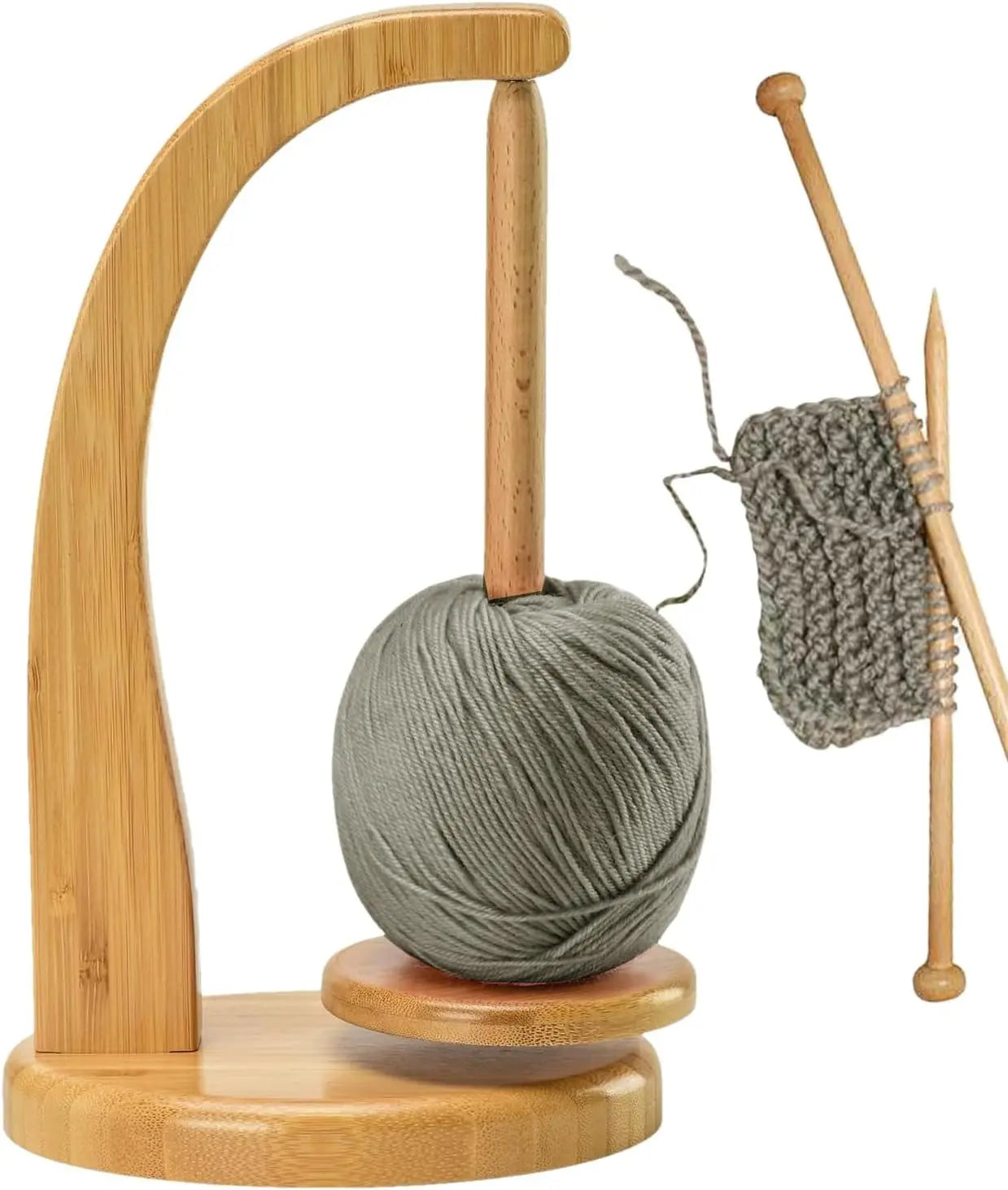 Yarn Winder Solid Wood 360-Degree Spin