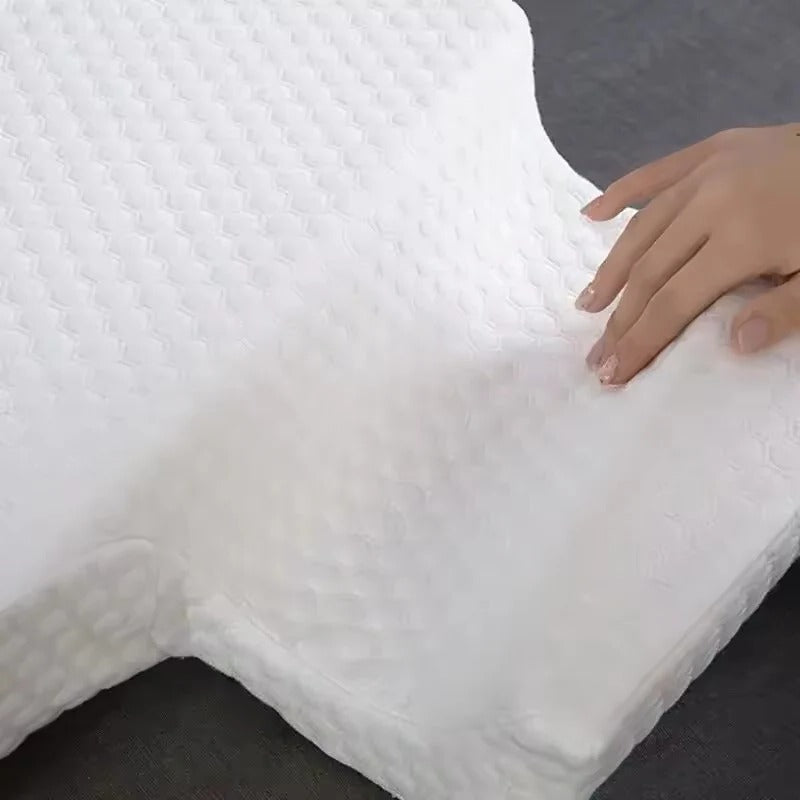 Cuddle Comfort Pillow | Ergonomic Memory Foam for Couples