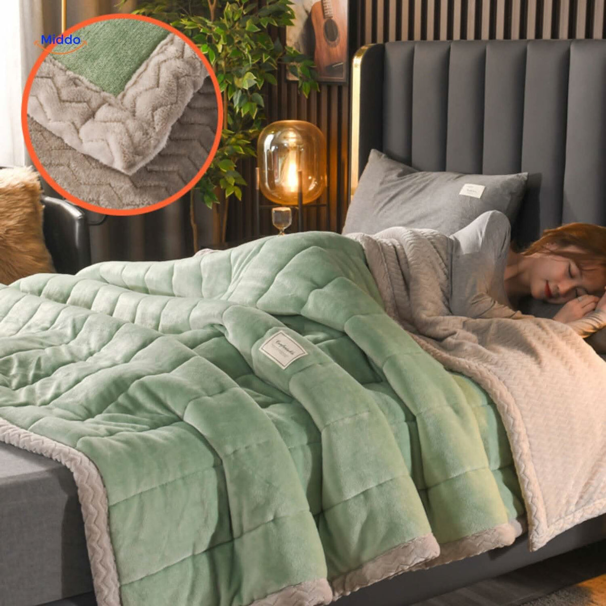 SNUGGLESOFT – Plush Wool Blanket for Ultimate Winter Comfort