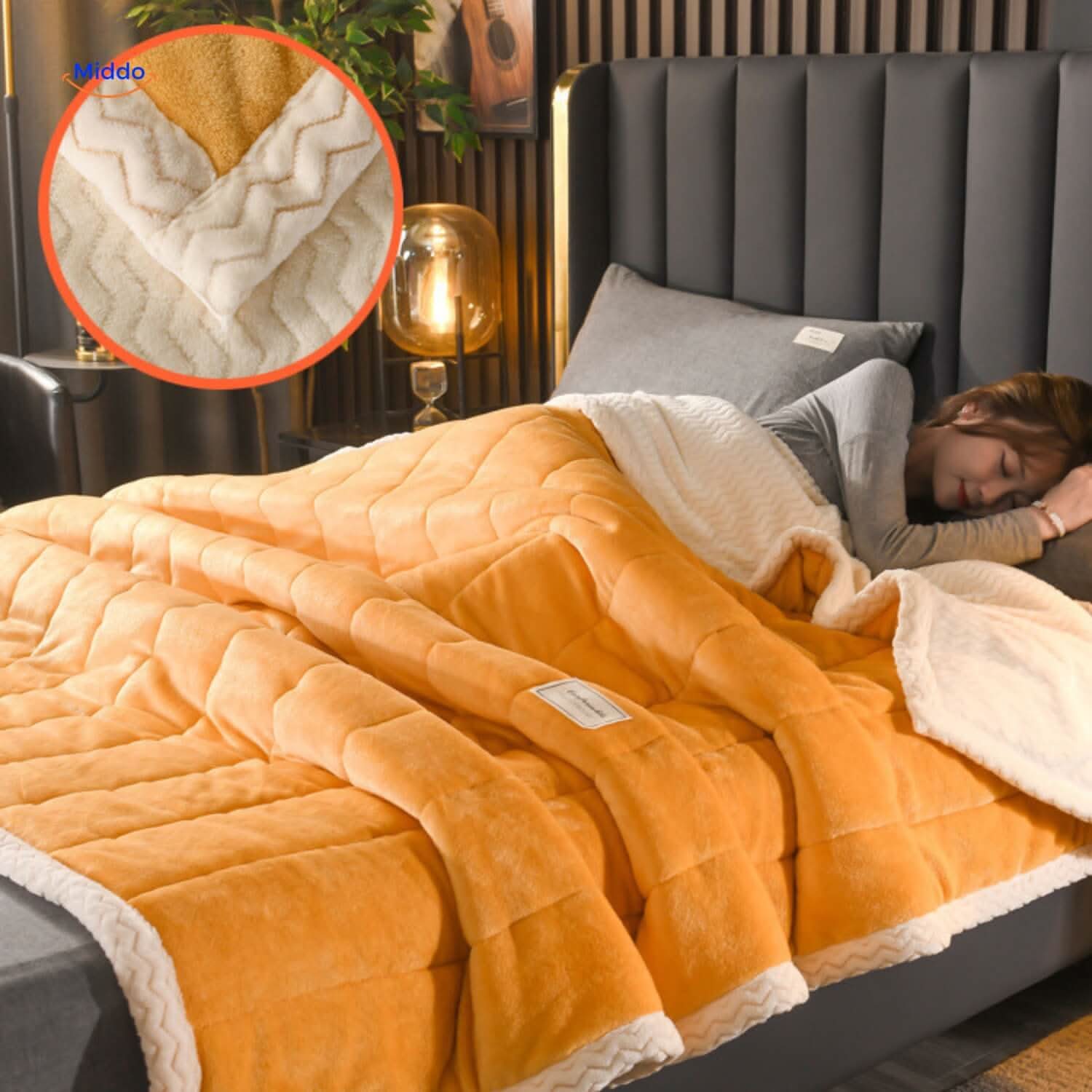 SNUGGLESOFT – Plush Wool Blanket for Ultimate Winter Comfort