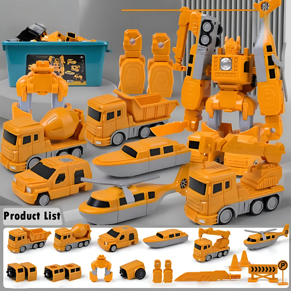 Imagination Station | Transformable Vehicle Building Set for Kids