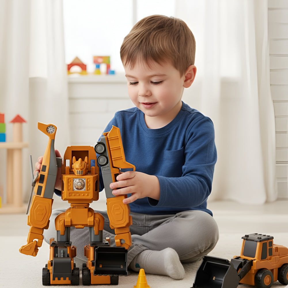 Imagination Station | Transformable Vehicle Building Set for Kids