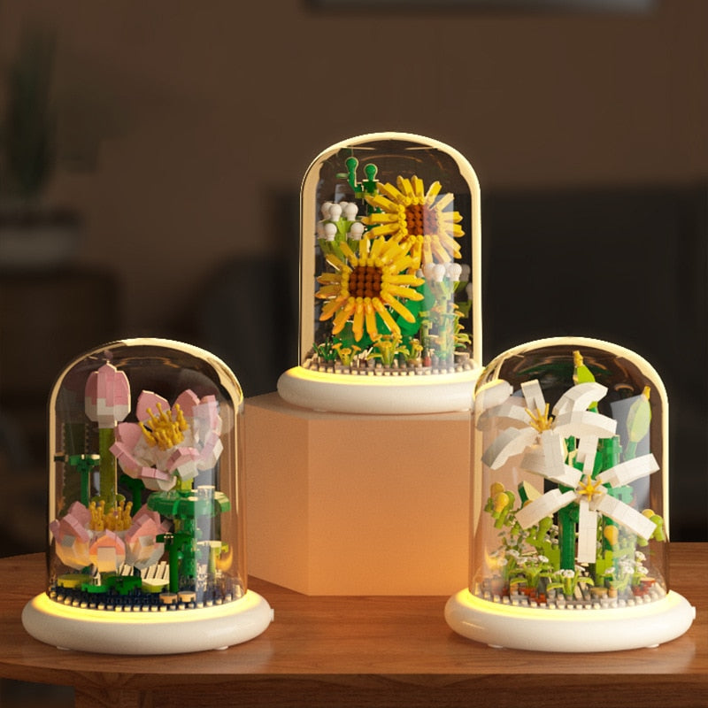 Blossom Builder: Engaging Floral Construction Kit