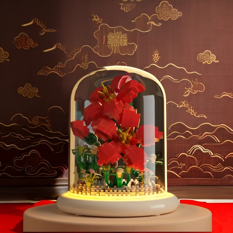 Blossom Builder: Engaging Floral Construction Kit