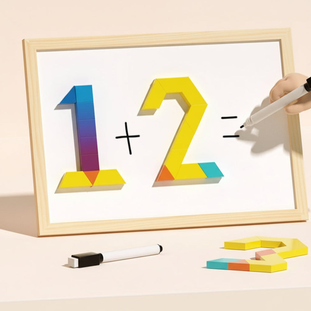 Imaginative Learning | Magnetic Puzzle Building Set with 248 Pieces