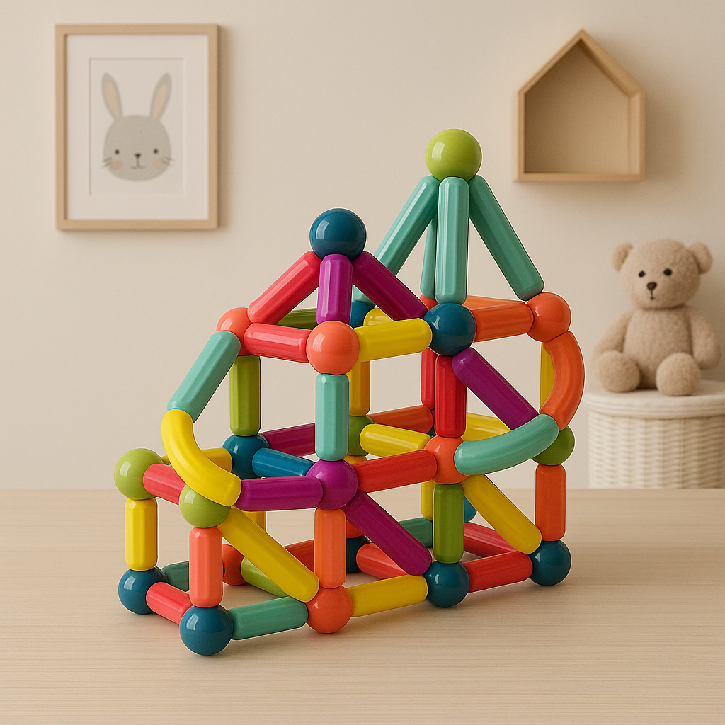 Inspire Imagination | Magnetic Construction Set for Kids