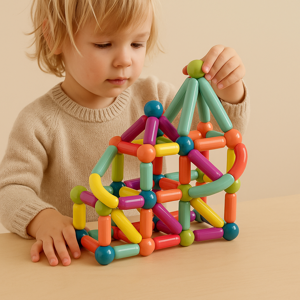Inspire Imagination | Magnetic Construction Set for Kids