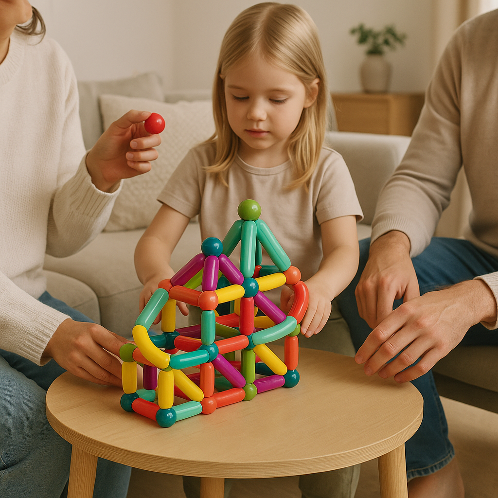 Inspire Imagination | Magnetic Construction Set for Kids