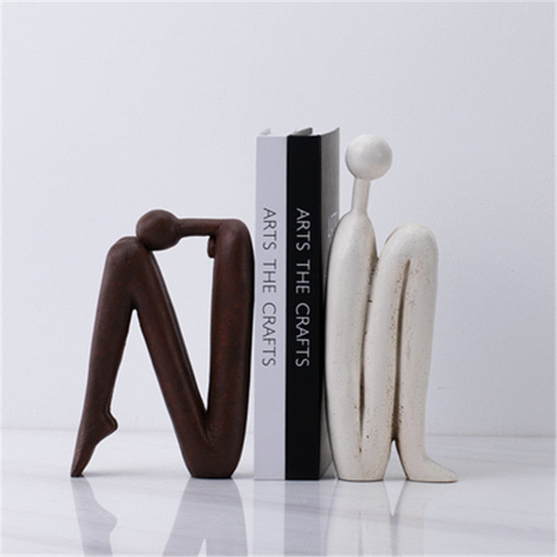Decorative Bookend for Design and Organization