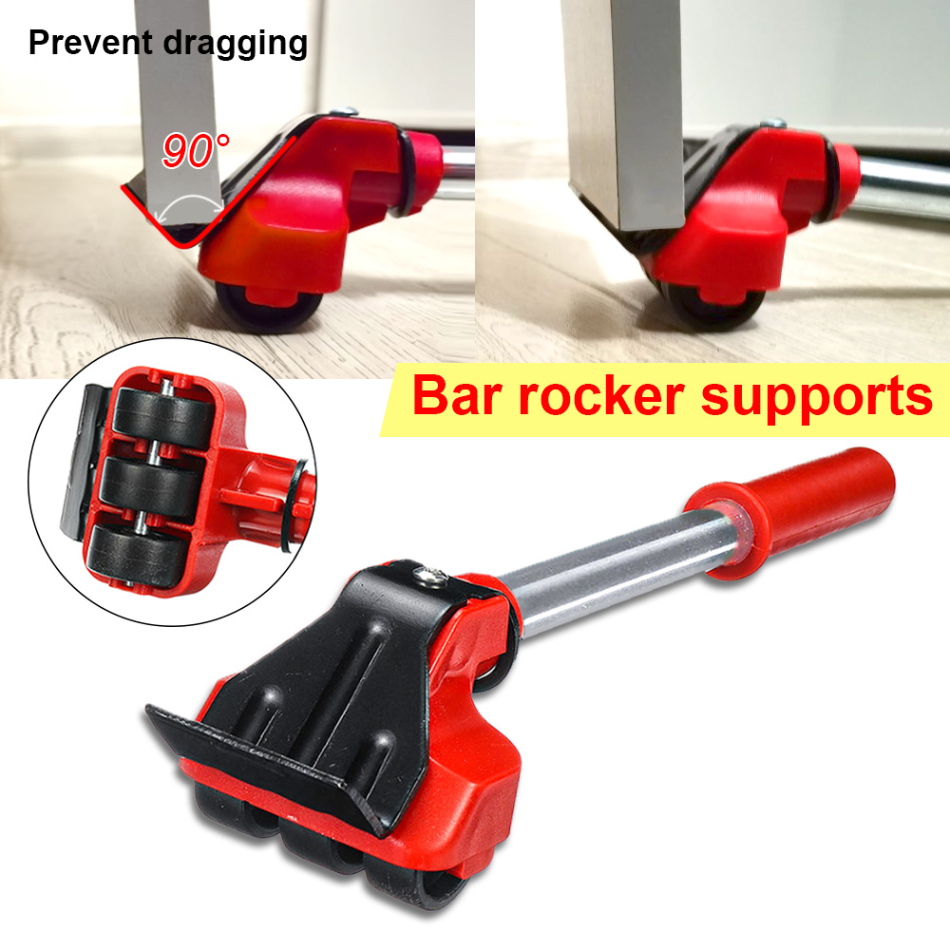 Effortless Furniture Movers and Lifters Kit