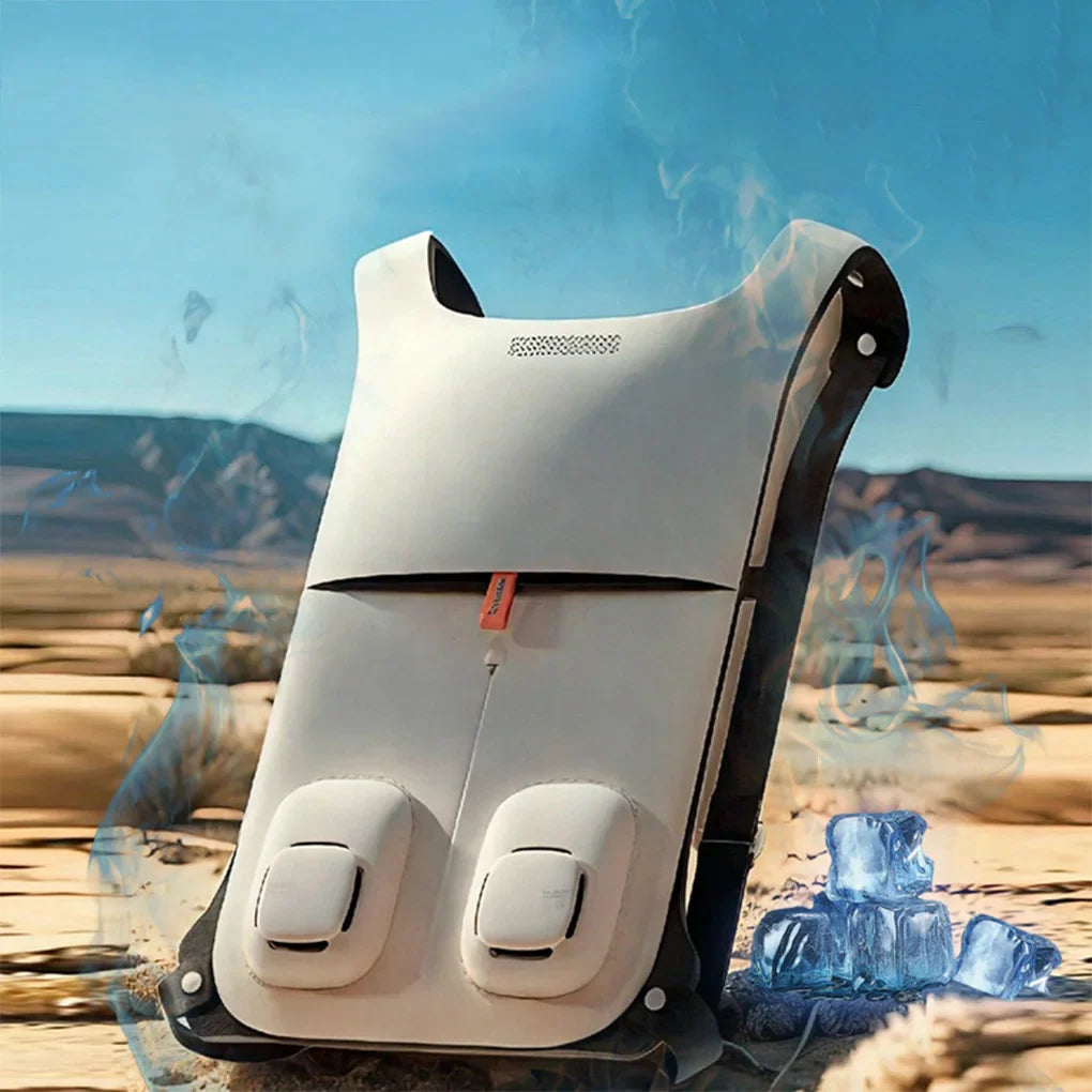 ChillGuard | Innovative Cooling Vest with USB Fans for Outdoor Comfort