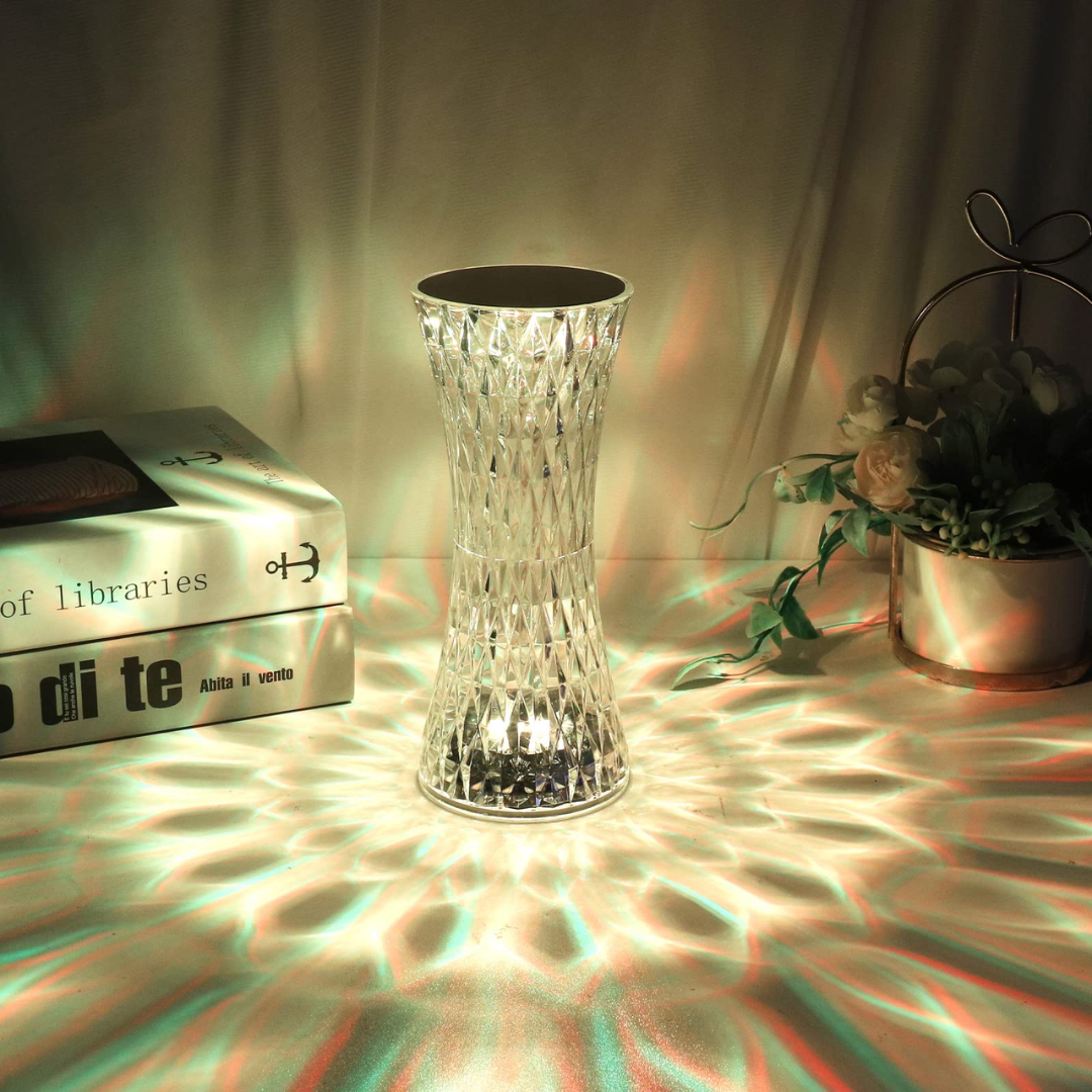 Elegant Touch-Control LED Lamp with 16 Color Options