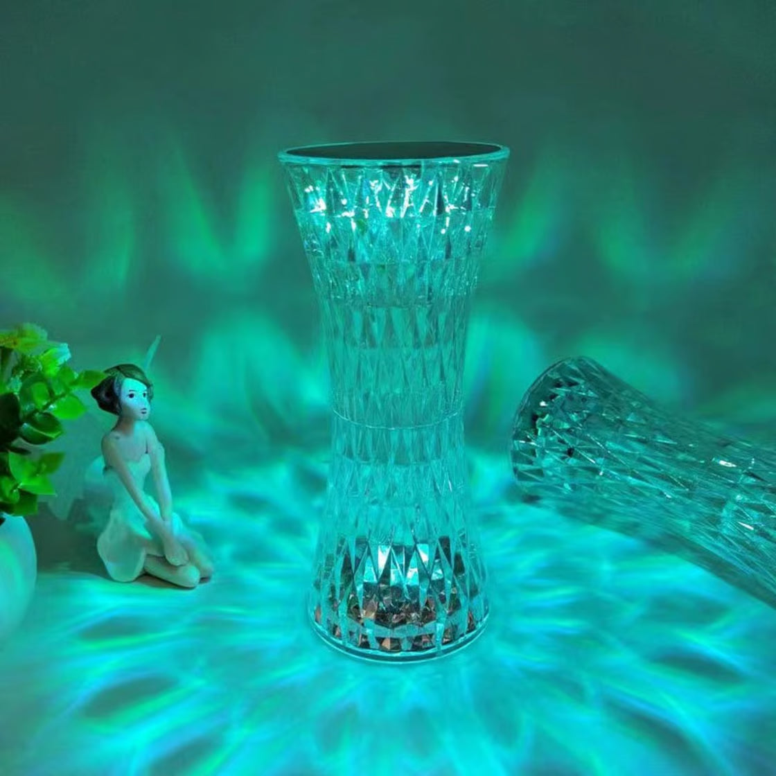 Elegant Touch-Control LED Lamp with 16 Color Options