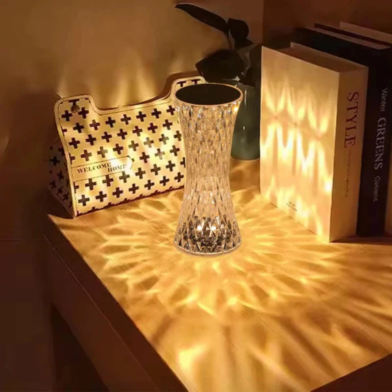 Elegant Touch-Control LED Lamp with 16 Color Options