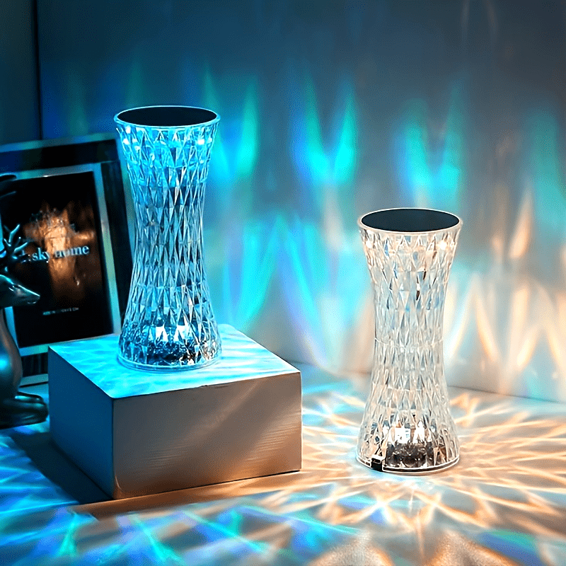 Elegant Touch-Control LED Lamp with 16 Color Options