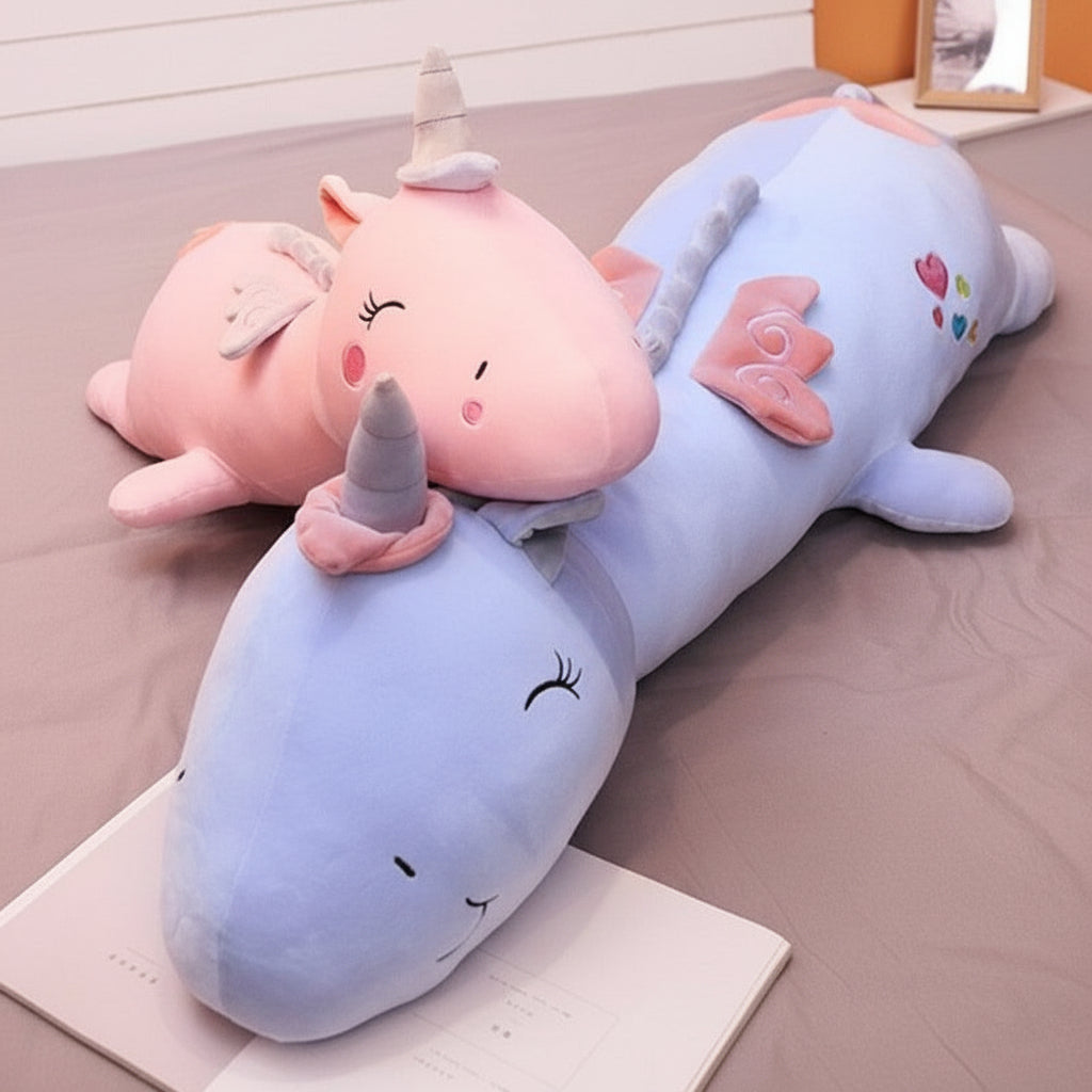 Enchanting Plush Unicorn with Calming LED Light