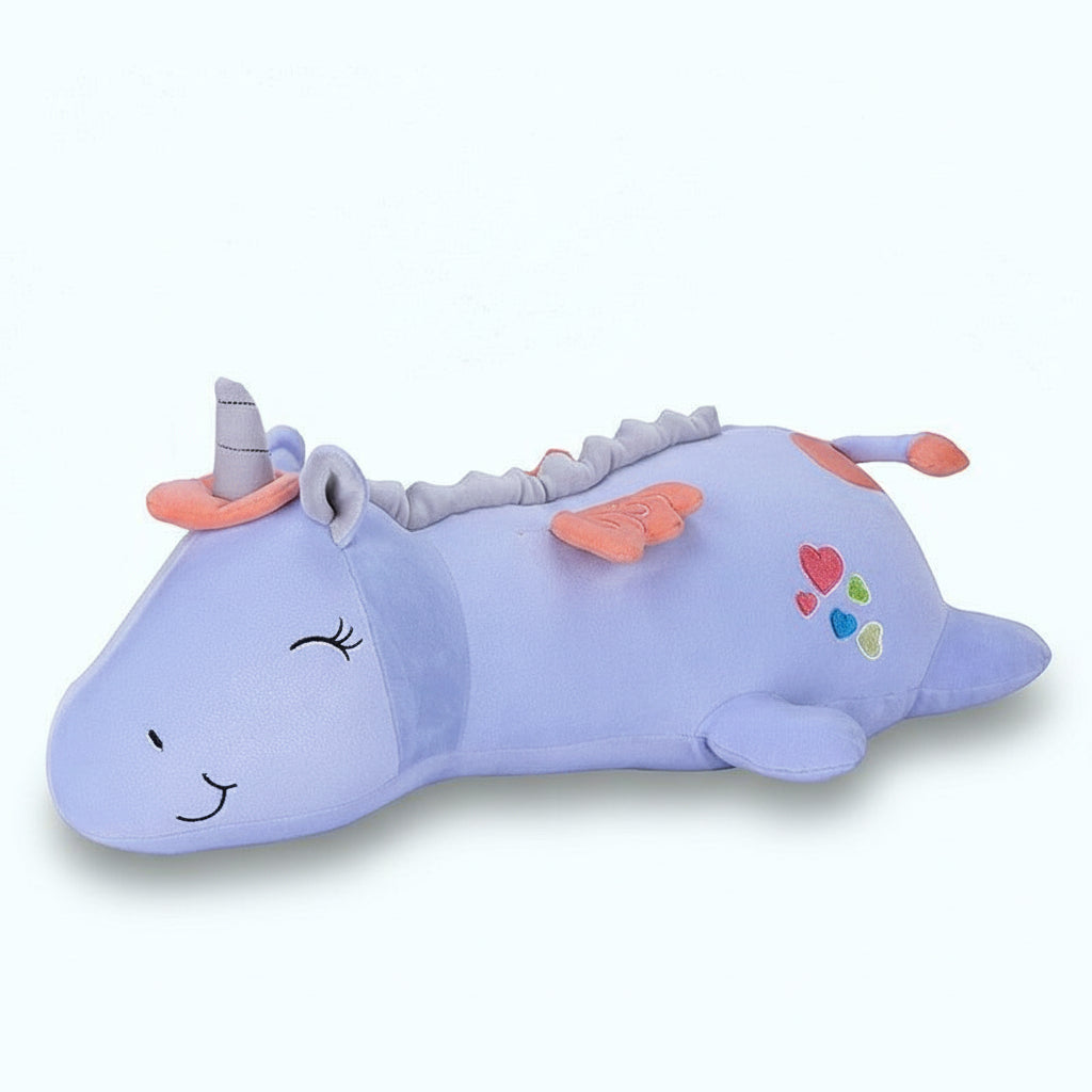 Enchanting Plush Unicorn with Calming LED Light