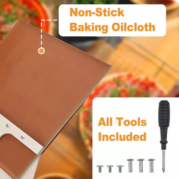 Essential Pizza Transfer Tool | Ergonomic Sliding Peel for Home Chefs