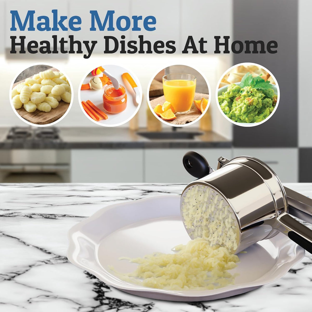 Ultimate Potato Masher | Sturdy Tool for Creamy Perfection