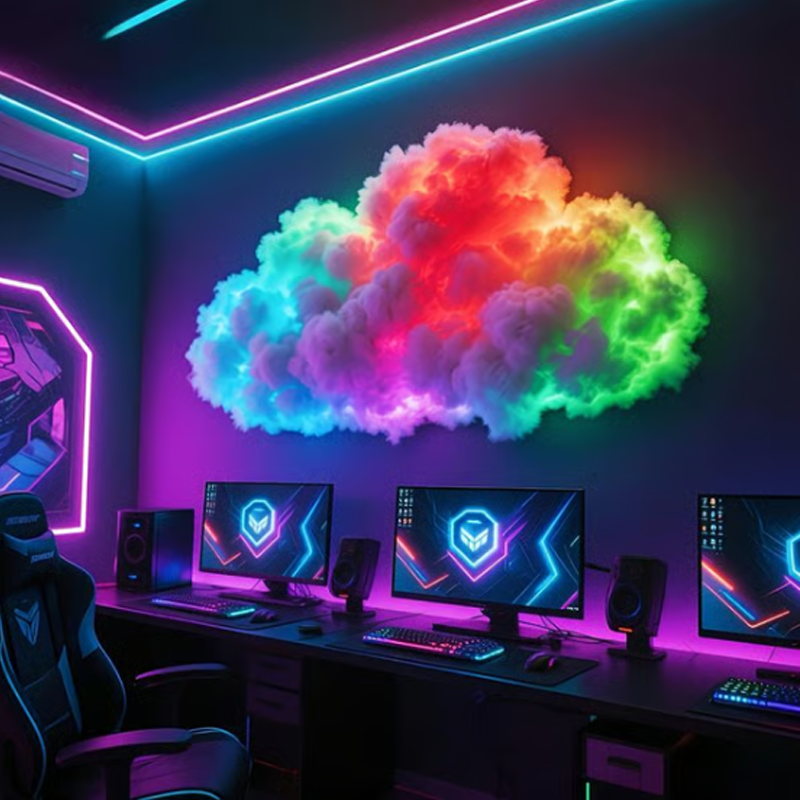 Transform Your Space with Customizable LED Cloud Lights